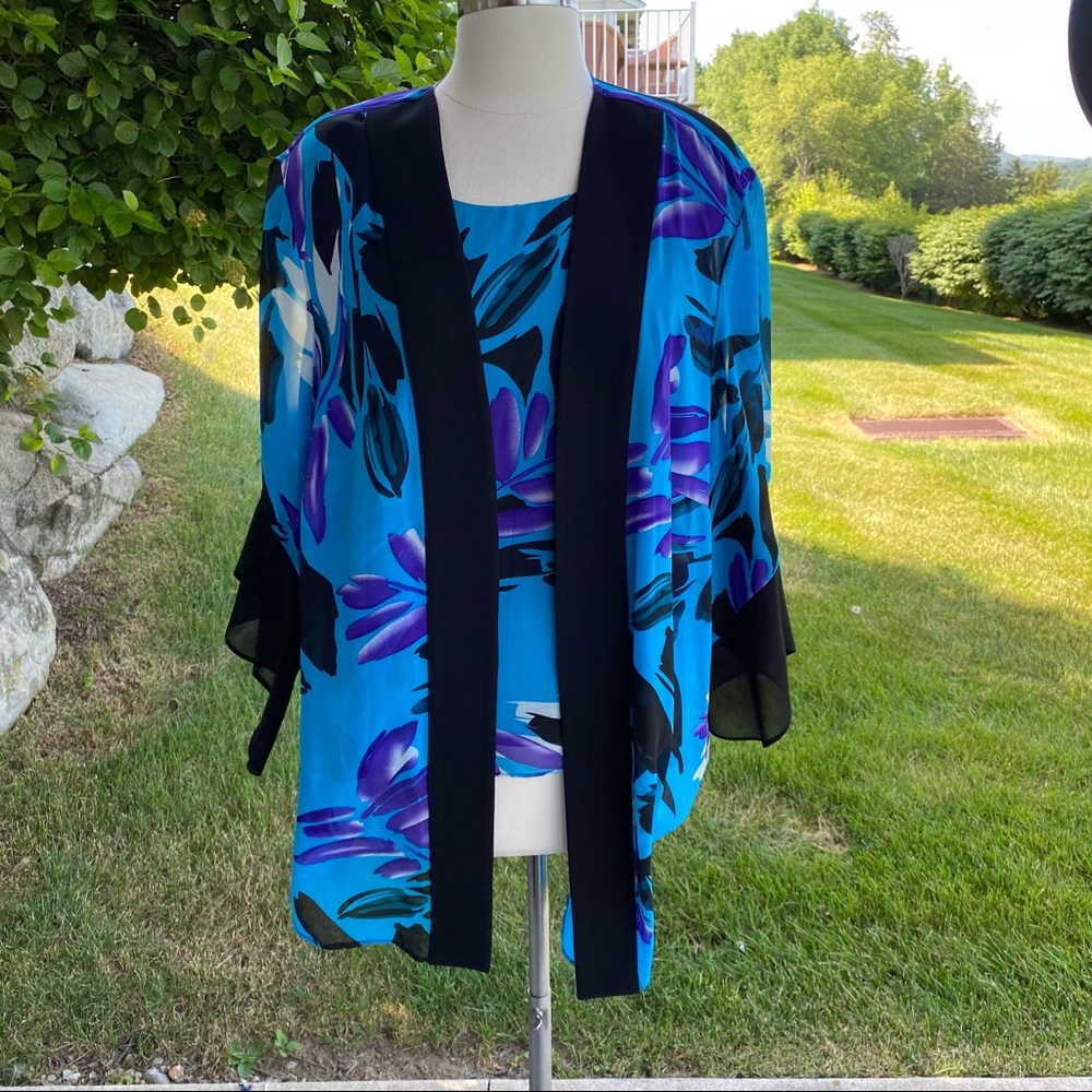 🌹HP🌹Dana Kay Plus Size Kimono & Camisole Top